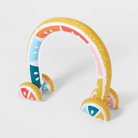 Sun Squad Inflatable Fruit Slice Sprinkler - Picture 3 of 5